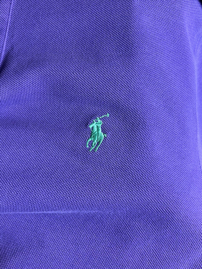 LILA RALPH LAUREN CUSTOM SLIM FIT PIQUE POLO (MITTEL)