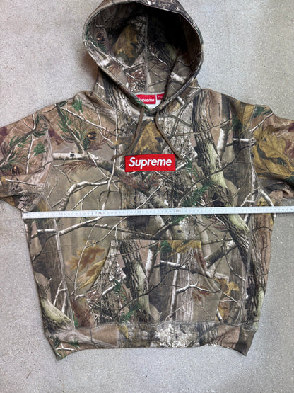 Supreme Box Logo FW25 RealTree Camoflage Hoodie (Medium)