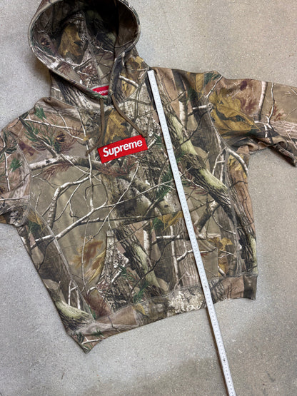 Supreme Box Logo FW25 RealTree Camoflage Hoodie (Medium)