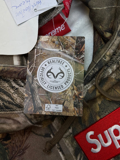 Supreme Box Logo FW25 RealTree Camoflage Hoodie (Medium)