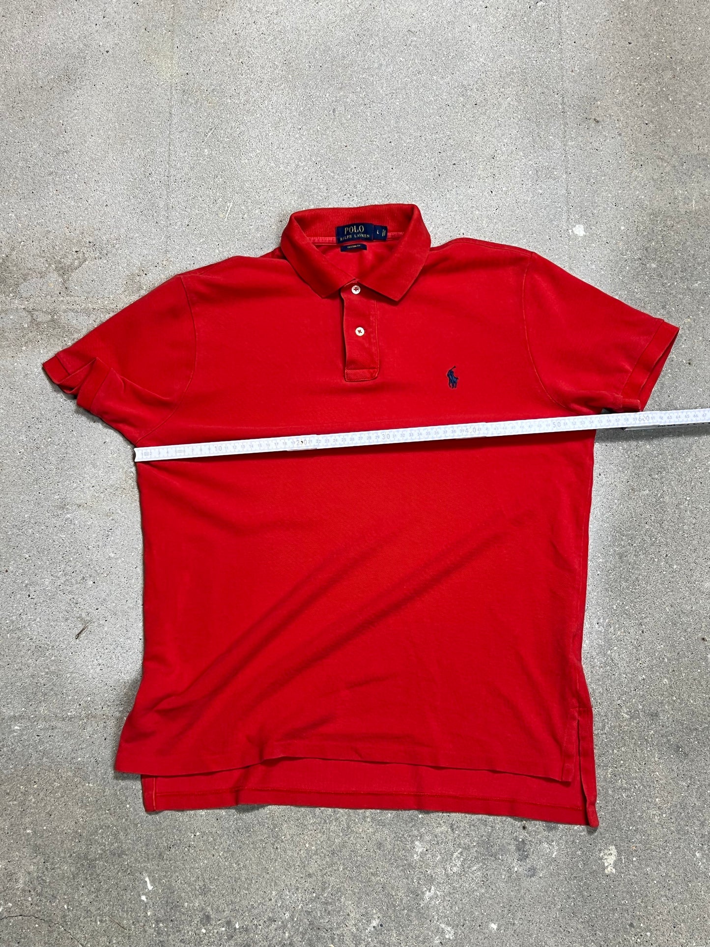 ROTES RALPH LAUREN CUSTOM FIT PIQUE POLO (GROSS)