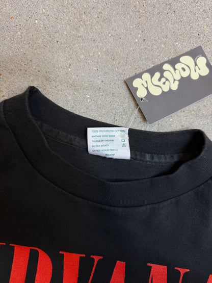 1990s Sof Tee Tee Jays Nirvana Grunge is dead Kurt Cobain 1967-1994 Longsleeve Tee (XL) (Rare)