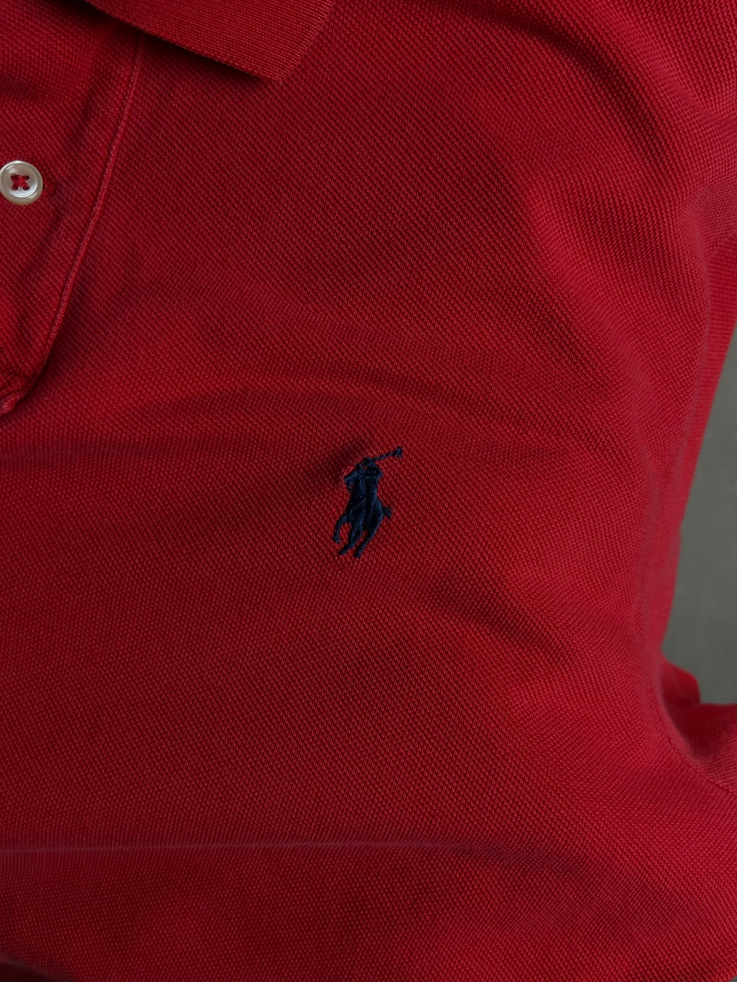 ROTES RALPH LAUREN CUSTOM FIT PIQUE POLO (GROSS)