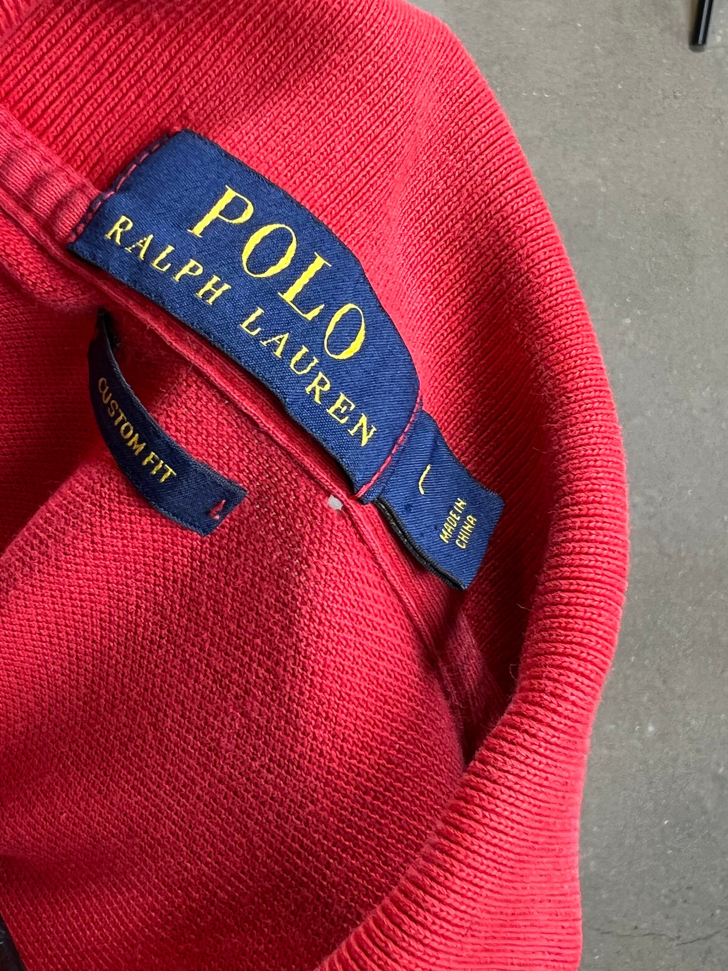 ROTES RALPH LAUREN CUSTOM FIT PIQUE POLO (GROSS)