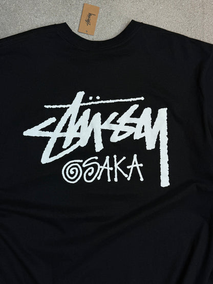 Black Stüssy Osaka Japan Longsleeve tee Osaka in-store exclusive (XL) (rare)