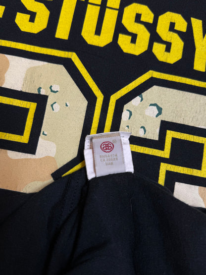 Black Vintage Stüssy "33 / 80 tribe" Japan Exclusive Longsleeve tee (Large) (rare) (asian sizing)