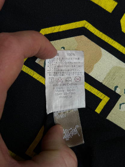 Black Vintage Stüssy "33 / 80 tribe" Japan Exclusive Longsleeve tee (Large) (rare) (asian sizing)