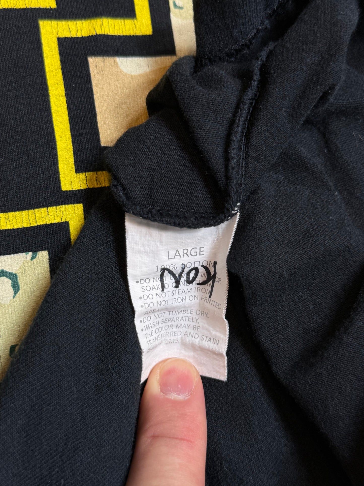 Black Vintage Stüssy "33 / 80 tribe" Japan Exclusive Longsleeve tee (Large) (rare) (asian sizing)