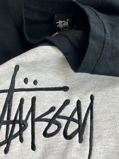 NAVYGRAUES VINTAGE STÜSSY REWORK SWEATSHIRT (XL)