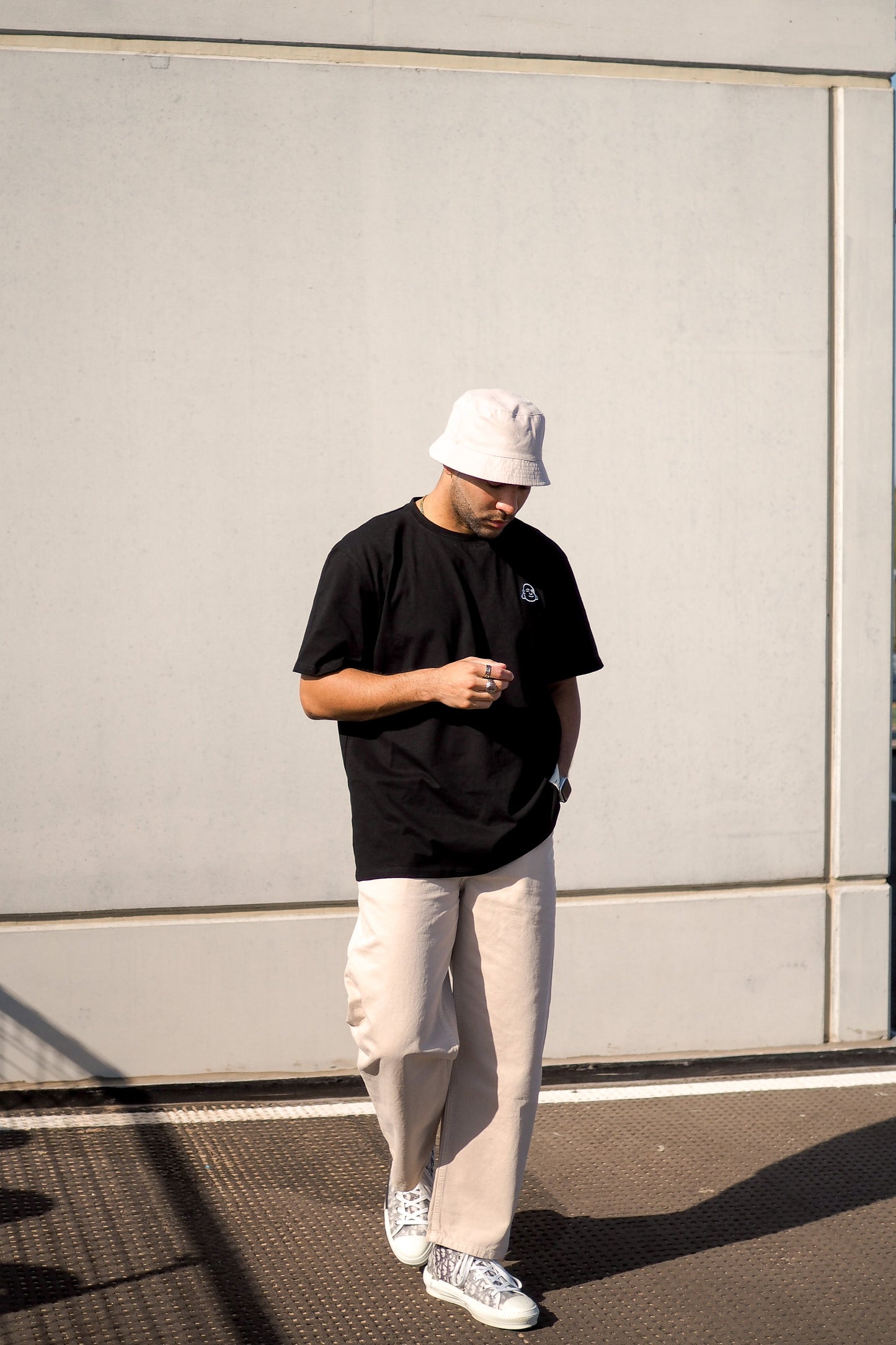 Manifestation Black Heavyweight Hemp Tee