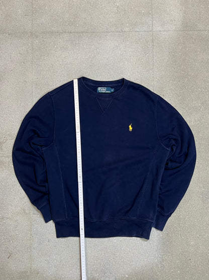 MARINEBLAUES VINTAGE-SWEATSHIRT VON RALPH LAUREN (KLEIN)