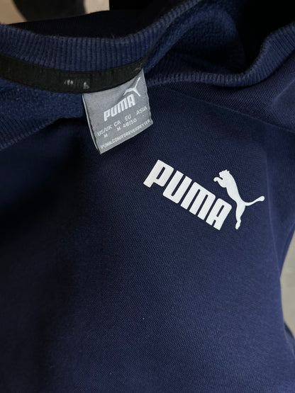 NAVY VINTAGE PUMA SWEATSHIRT (MEDIUM)
