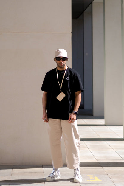 Manifestation Black Heavyweight Hemp Tee