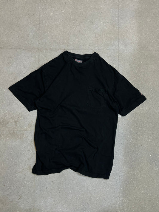 BLACK VINTAGE DICKIES T-SHIRT (LARGE)