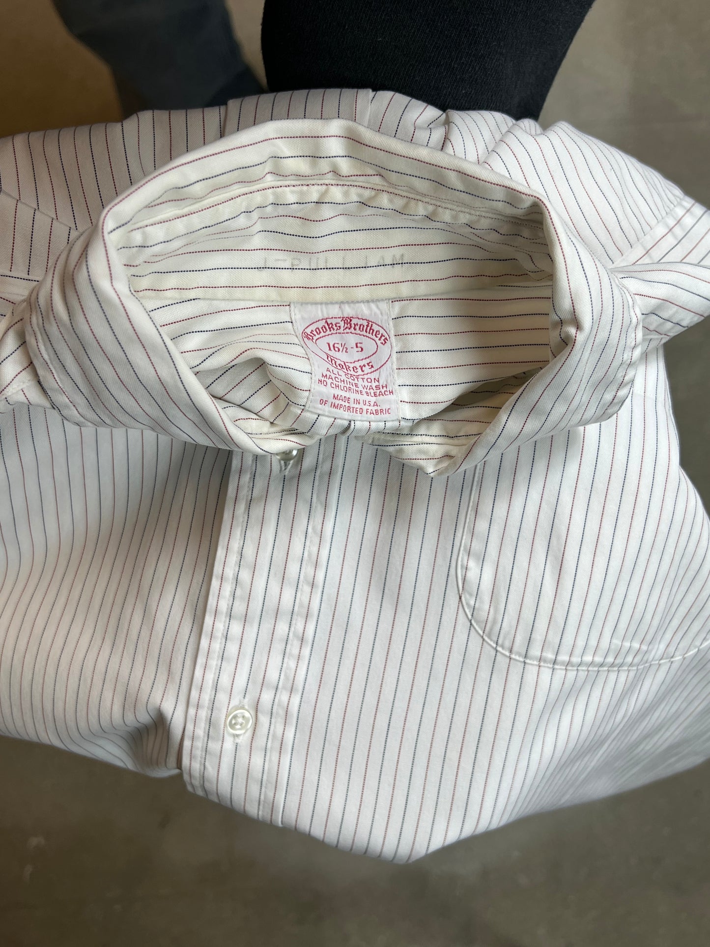 STRIPED VINTAGE SHIRT UNBRANDED (XXL)
