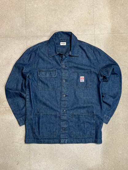DENIMBLAUES VINTAGE WRANGLER-HEMD (GROSS)