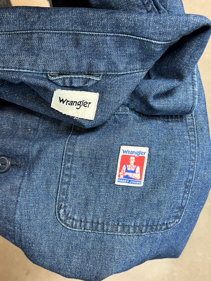 DENIMBLAUES VINTAGE WRANGLER-HEMD (GROSS)