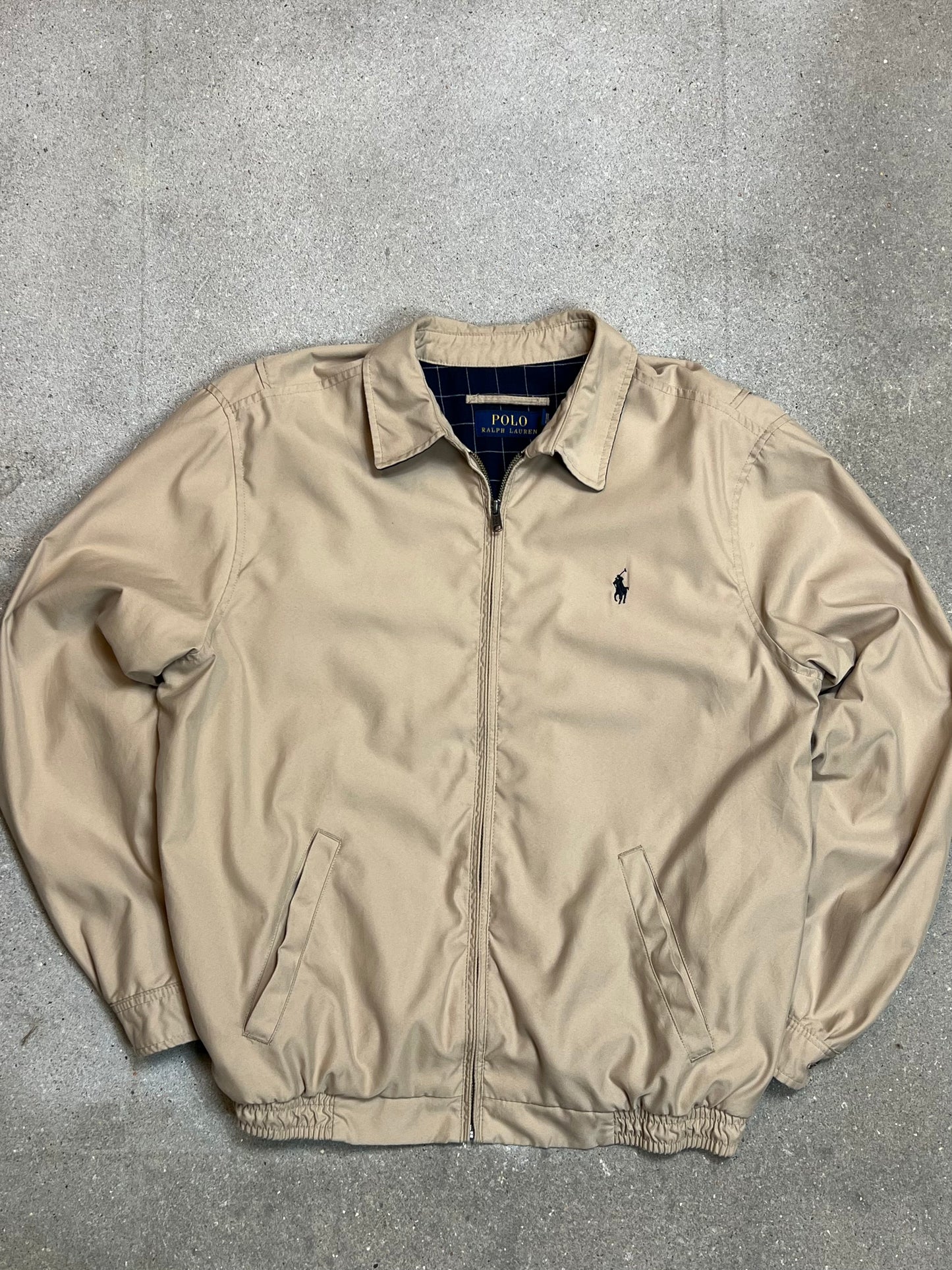 NAVY VINTAGE RALPH LAUREN ANORAK BOMBERJACKE (XL)