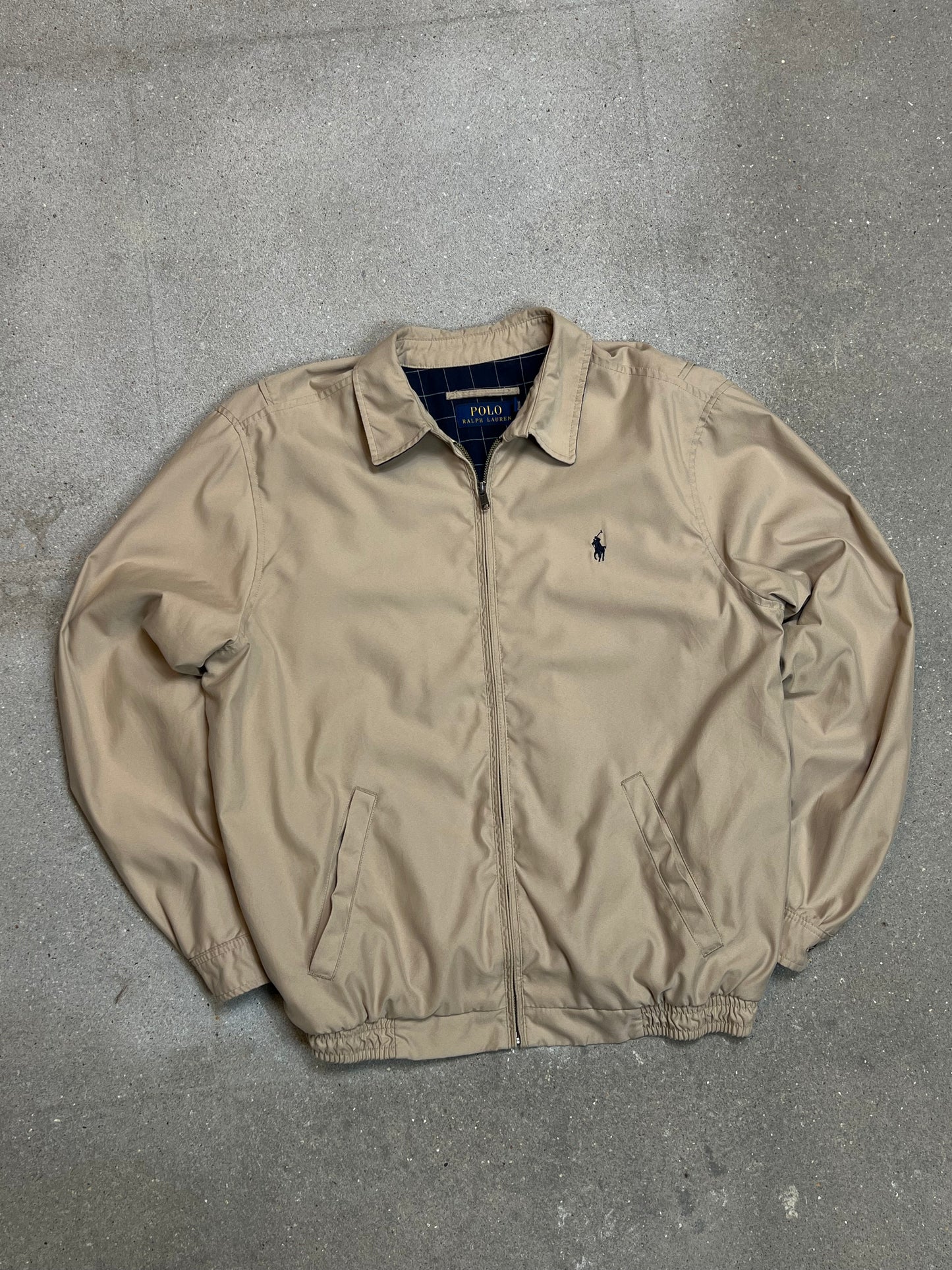 NAVY VINTAGE RALPH LAUREN ANORAK BOMBERJACKE (XL)