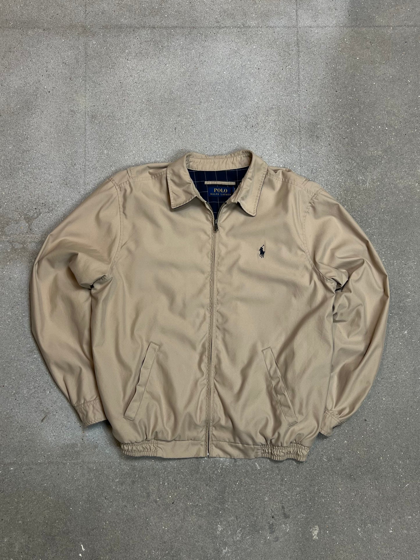 NAVY VINTAGE RALPH LAUREN ANORAK BOMBERJACKE (XL)