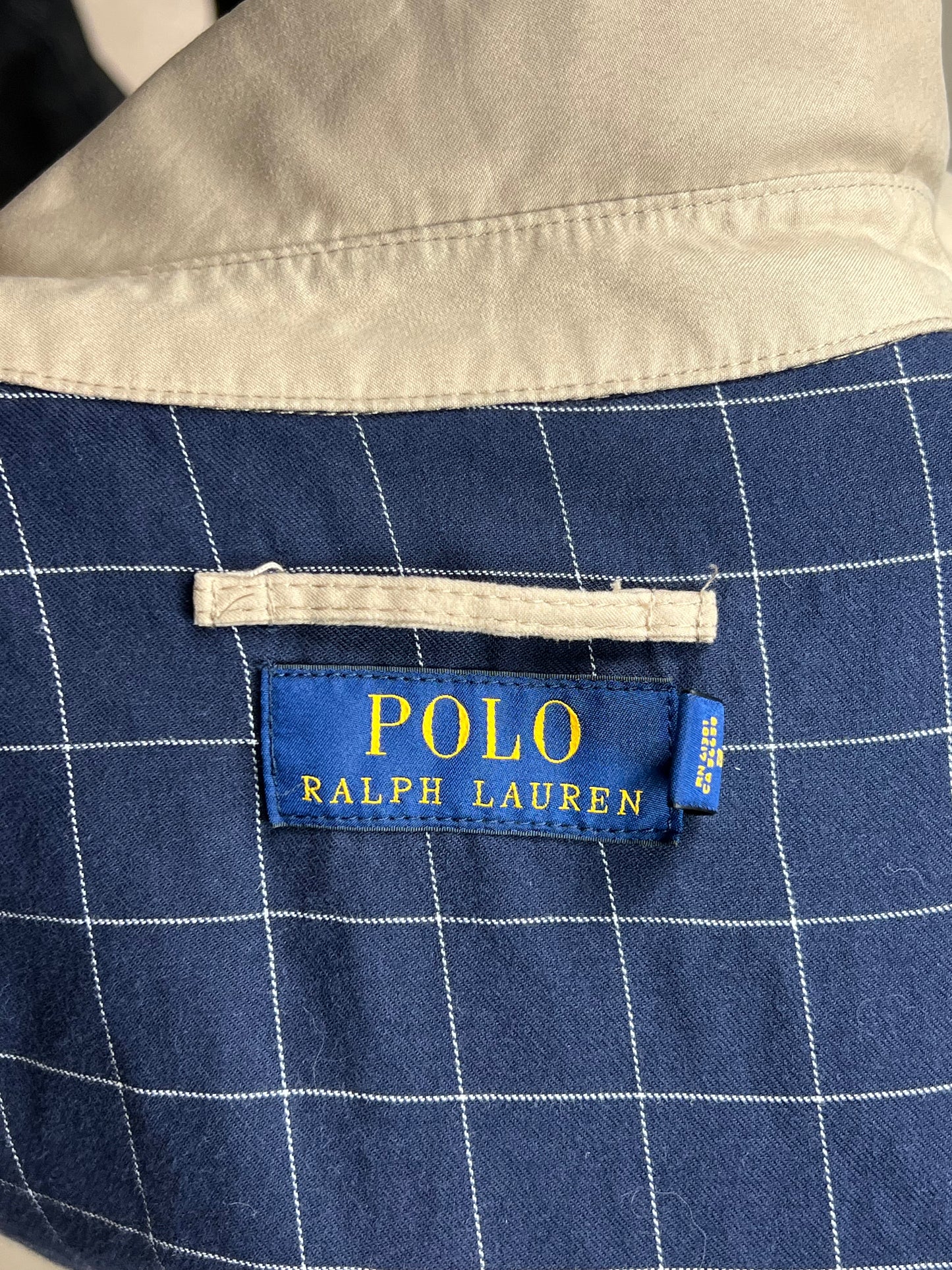 NAVY VINTAGE RALPH LAUREN ANORAK BOMBERJACKE (XL)