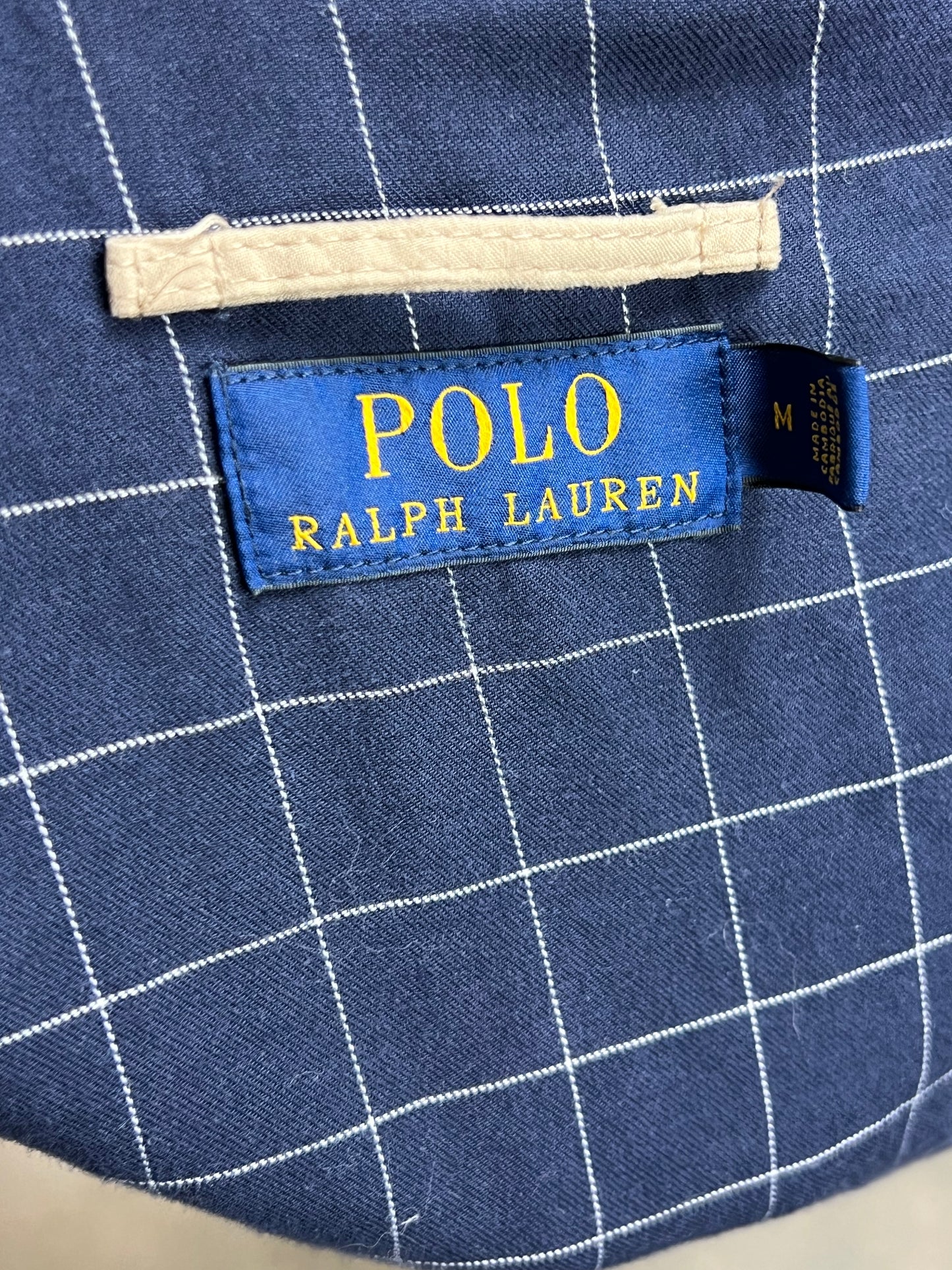 NAVY VINTAGE RALPH LAUREN ANORAK BOMBERJACKE (XL)