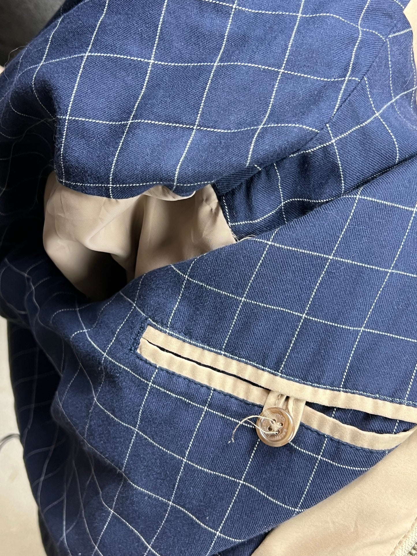 NAVY VINTAGE RALPH LAUREN ANORAK BOMBERJACKE (XL)