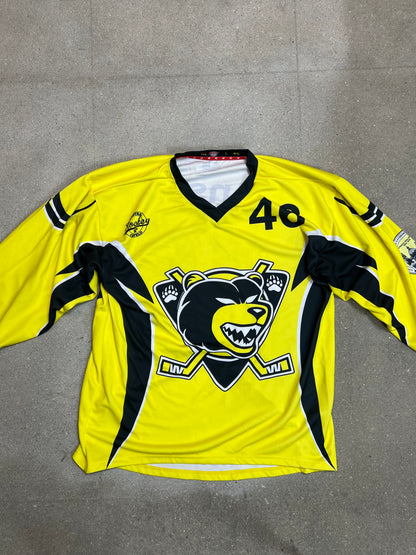 SELTENES VINTAGE TEAM NIKE x 2002 OLYMPICS TEAM CANDA JOE SAKIC 91 EISHOCKEY-TRIKOT (JOE SCHAFFT DIE GOLDMEDAILLE ZUM GEGEN USA) (XL)