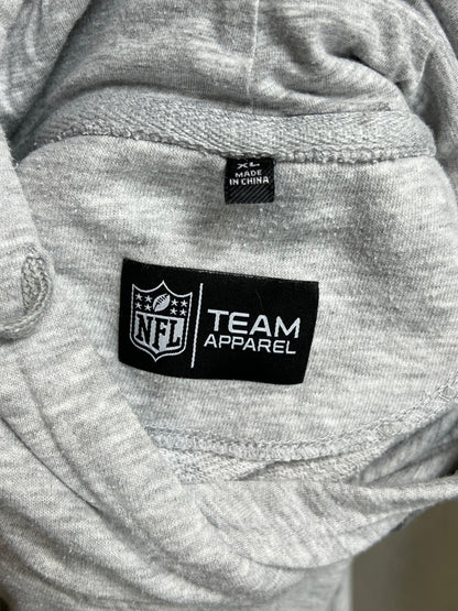 VERBLISSTER SCHWARZER VINTAGE NIKE „CENTER SWOOSH“ UNIVERSITY HOODIE (S)