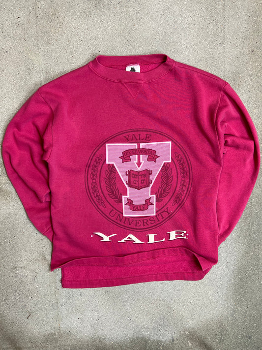 VERBLISSTER SCHWARZER VINTAGE NIKE „CENTER SWOOSH“ UNIVERSITY HOODIE (S)