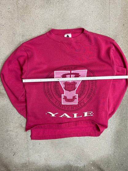 VERBLISSTER SCHWARZER VINTAGE NIKE „CENTER SWOOSH“ UNIVERSITY HOODIE (S)