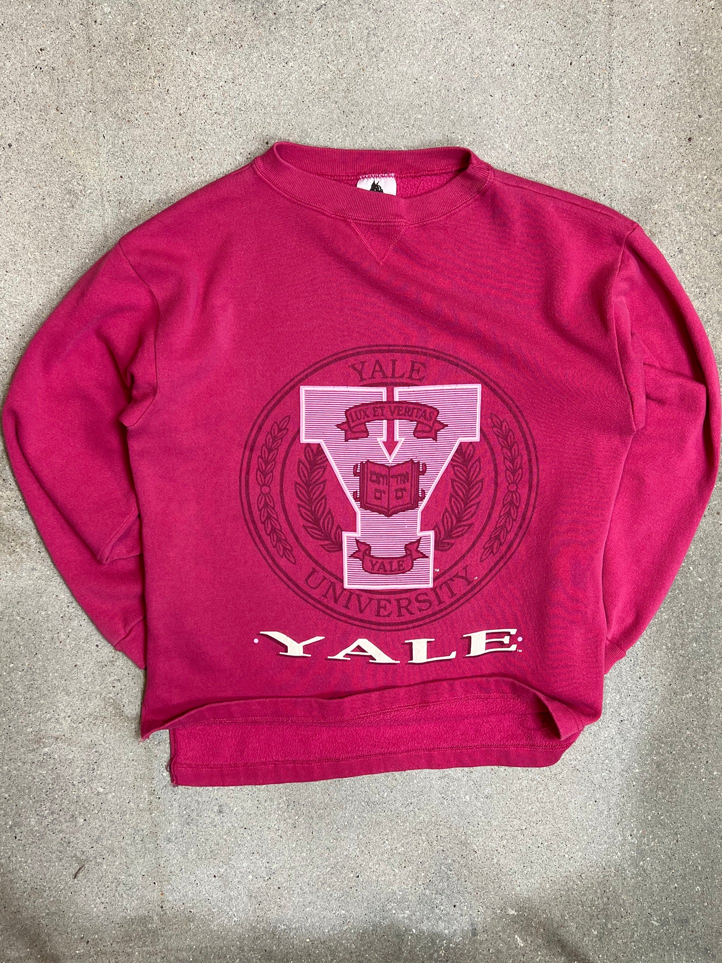 VERBLISSTER SCHWARZER VINTAGE NIKE „CENTER SWOOSH“ UNIVERSITY HOODIE (S)