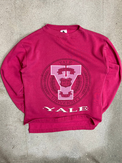 VERBLISSTER SCHWARZER VINTAGE NIKE „CENTER SWOOSH“ UNIVERSITY HOODIE (S)