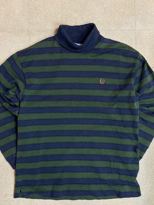 SAGE VINTAGE TOMMY HILFIGER ZIP HOODIE (Mittel)