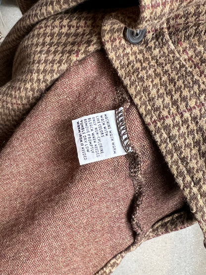 BLAU GESTREIFTES VINTAGE RALPH LAUREN HEMD (KLEIN)