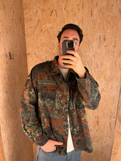 BRAUN BEIGE UMBRO x SLAM JAM MASKED HOOD PLAID OVERHEMD (XLARGE) (DEADSTOCK) (NEU MIT ANHÄNGER)
