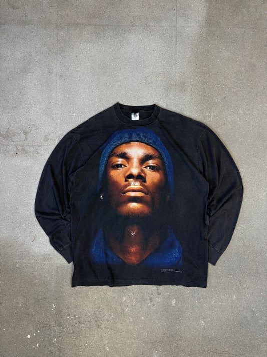 1993 Snoop Dogg 'Beware of Dogg' Longsleeve Tee Death Row Merchandise Inc Gem Tag (XL)