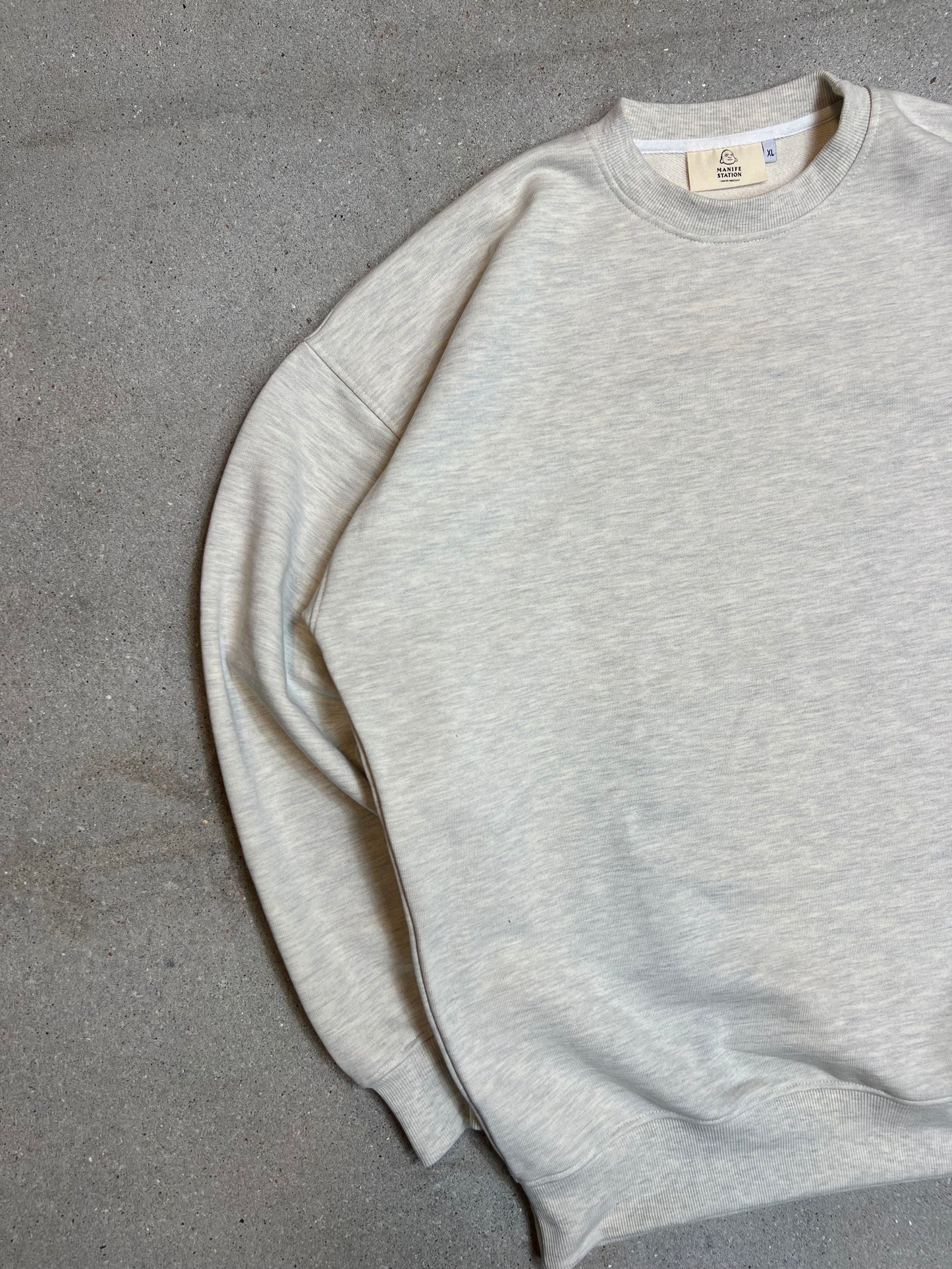 Manifestation Azure / Industrial Blue Sweatshirt (hergestellt in NL 🇳🇱)