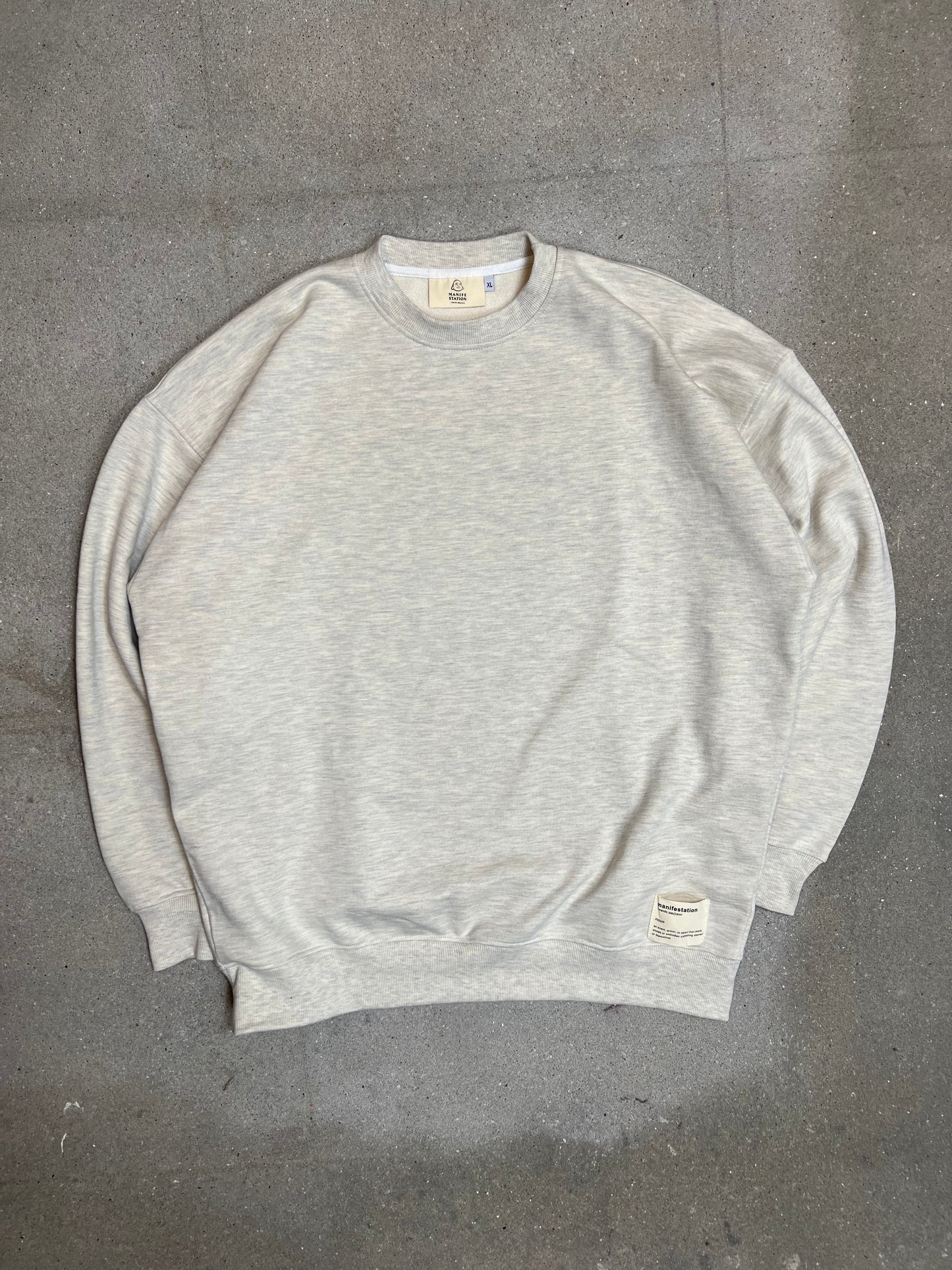 Manifestation Azure / Industrial Blue Sweatshirt (hergestellt in NL 🇳🇱)
