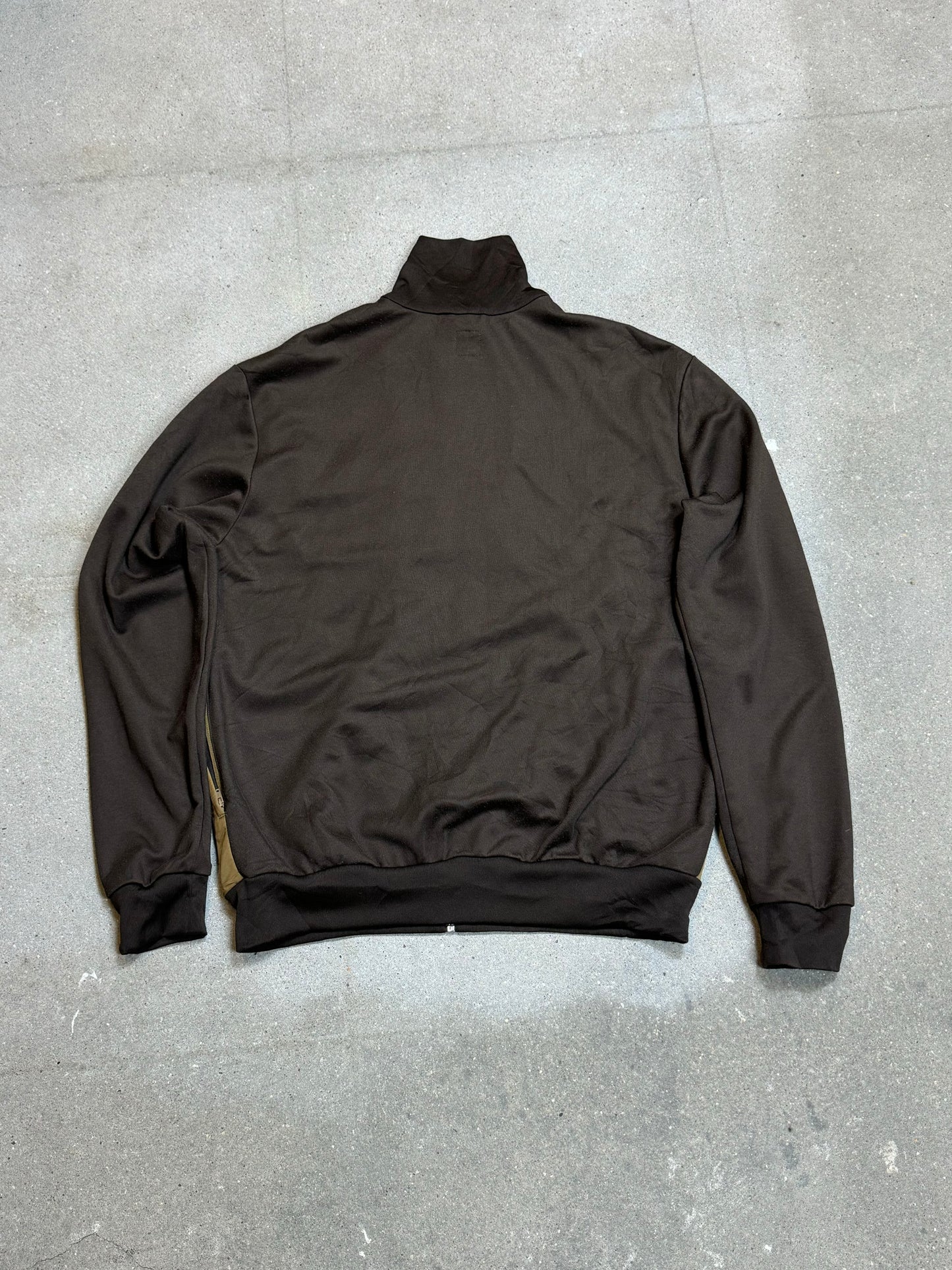 BROWN ADIDAS VINTAGE TRACKJACKEt (LARGE)