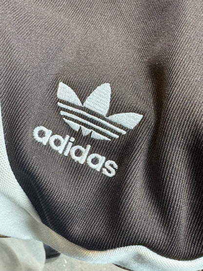 BROWN ADIDAS VINTAGE TRACKJACKEt (LARGE)