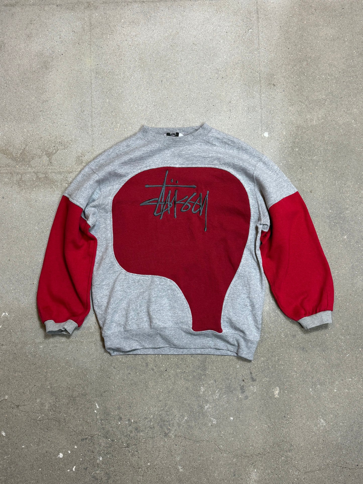 STUSSY VINTAGE REWORK SWEATSHIRT (KLEIN)