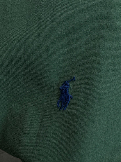 HELLBLAUES VINTAGE-HEMD VON RALPH LAUREN (MITTEL)