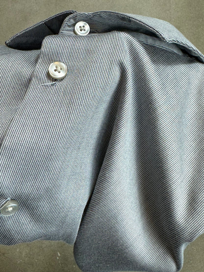 GRAUES VINTAGE CALVIN KLEIN HEMD (XL)