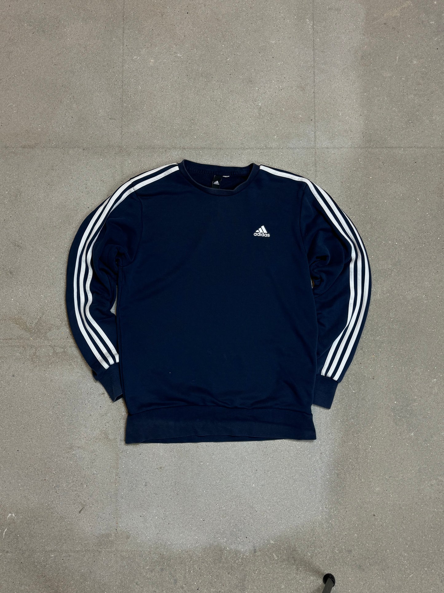 DUNKELBLAUES VINTAGE-SWEATSHIRT ADIDAS (KLEIN)