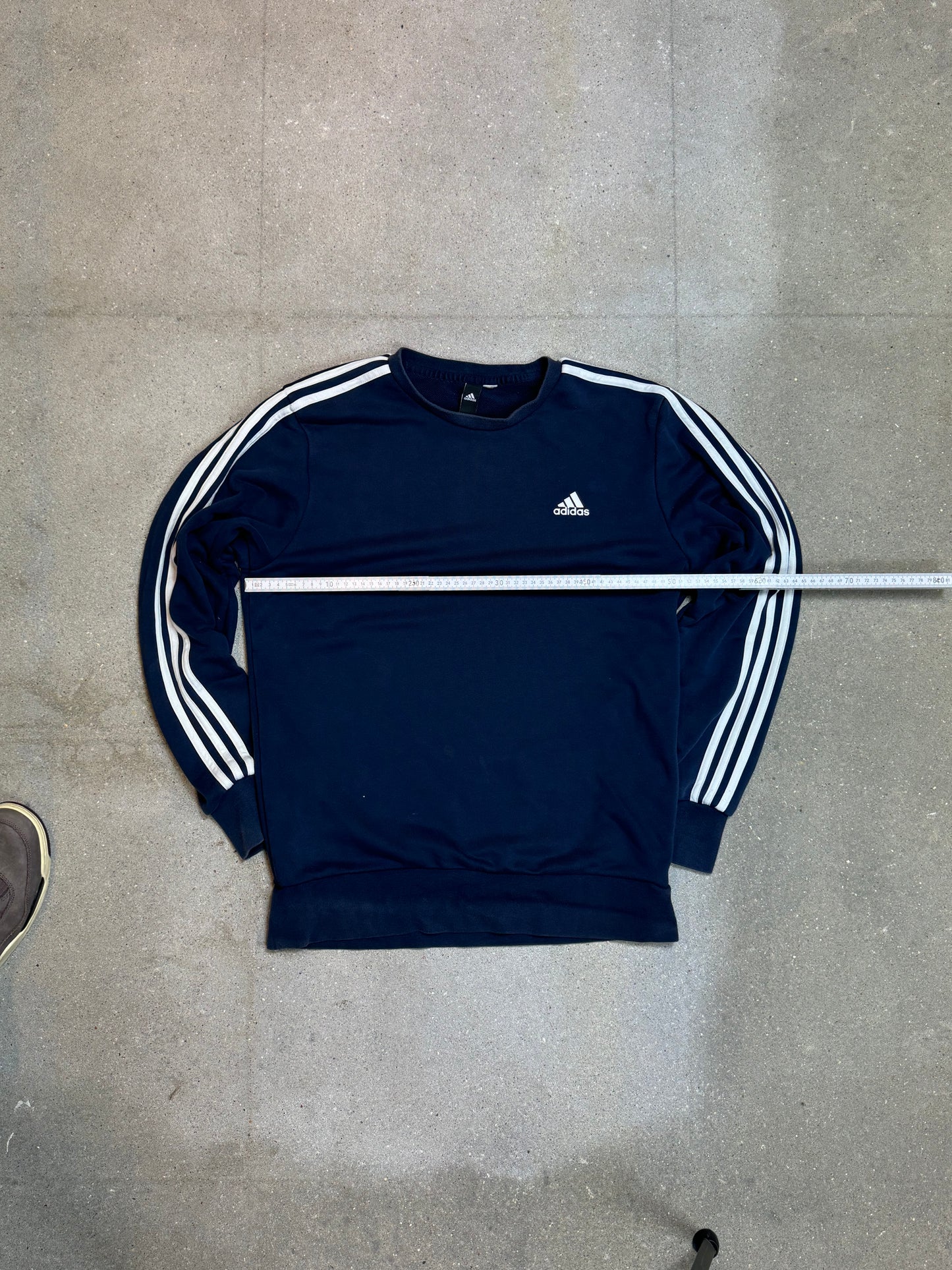 DUNKELBLAUES VINTAGE-SWEATSHIRT ADIDAS (KLEIN)