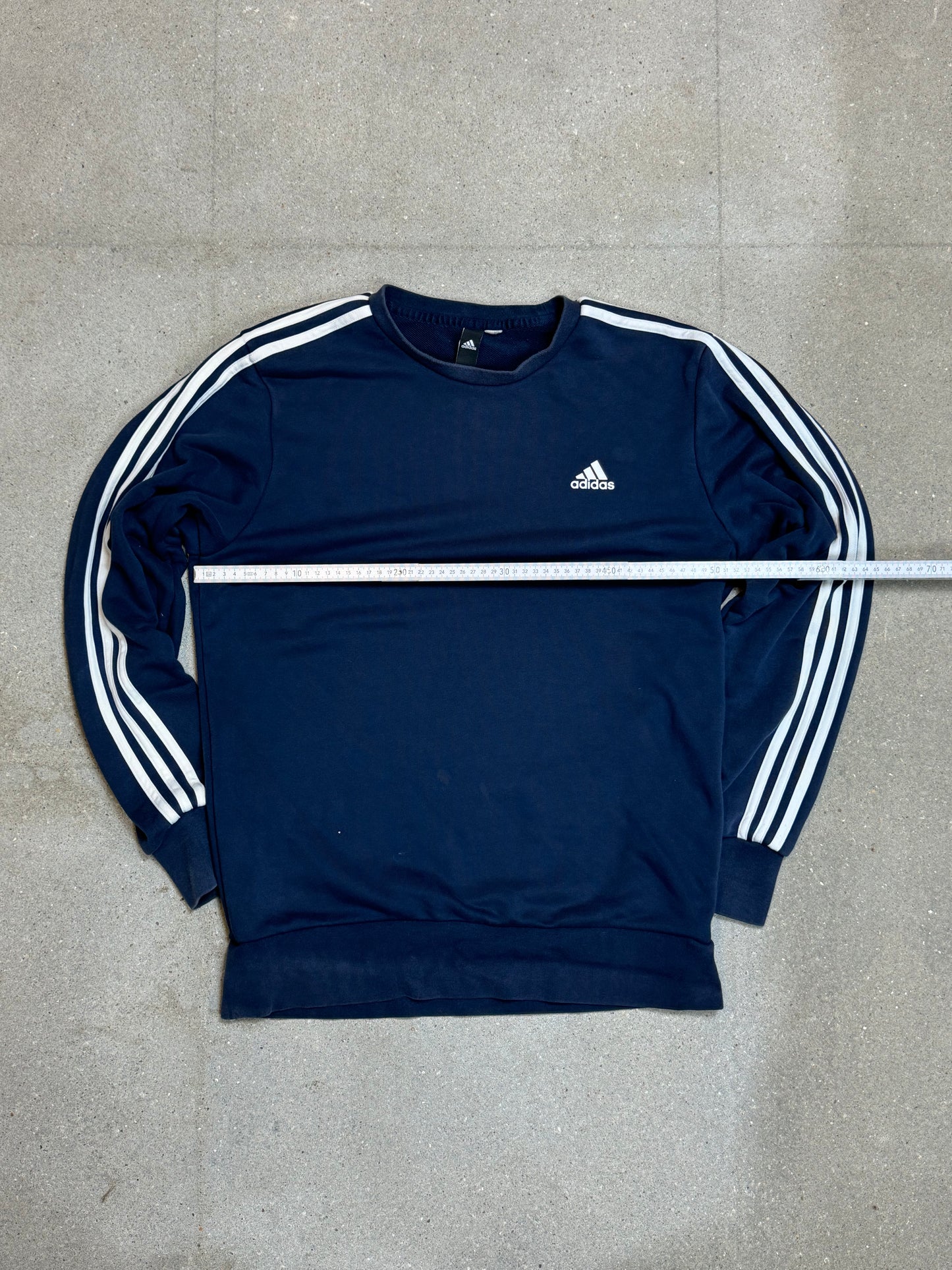 DUNKELBLAUES VINTAGE-SWEATSHIRT ADIDAS (KLEIN)