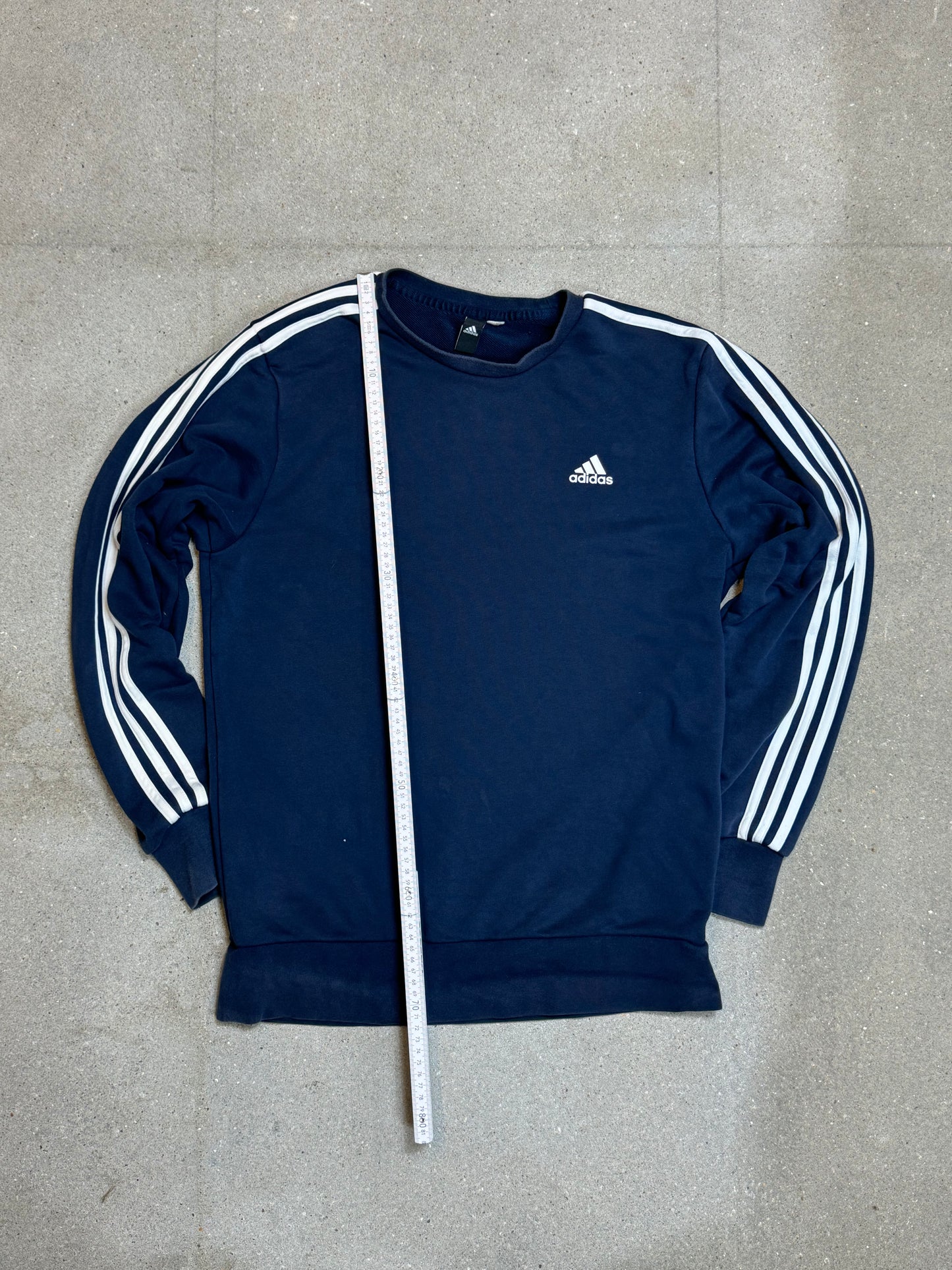 DUNKELBLAUES VINTAGE-SWEATSHIRT ADIDAS (KLEIN)