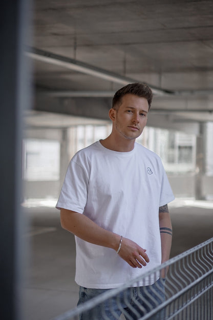 Manifestation White Heavyweight Hemp Tee