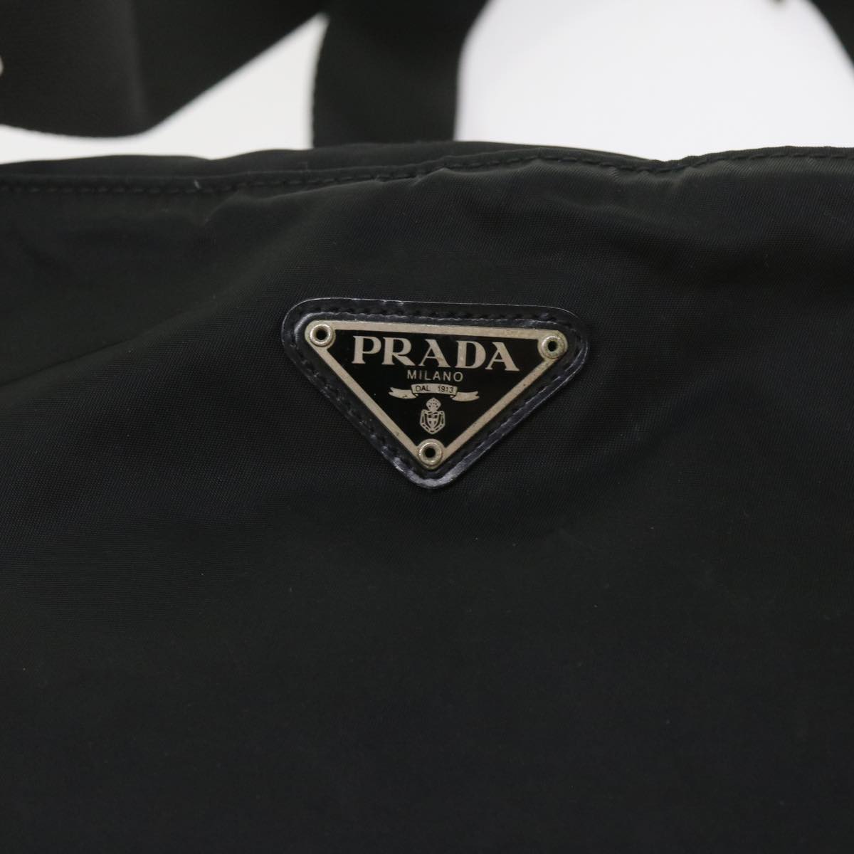 PRADA Shoulder Bag Nylon Black